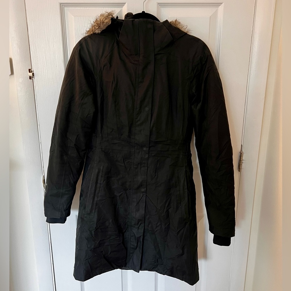 The North Face Arctic Parka Jacket With Gortex in Black Size Small